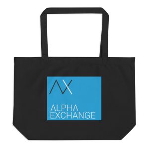 Large organic tote bag