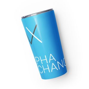 Tapered stainless steel tumbler